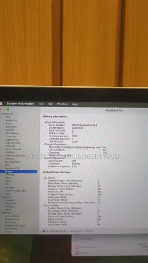 Laptop Apple MacBook Air 8GB Apple M1 SSD 256GB