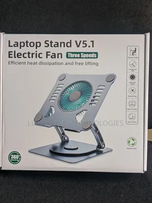 Photo - Laptop Stand V5.1 With Electric Fan