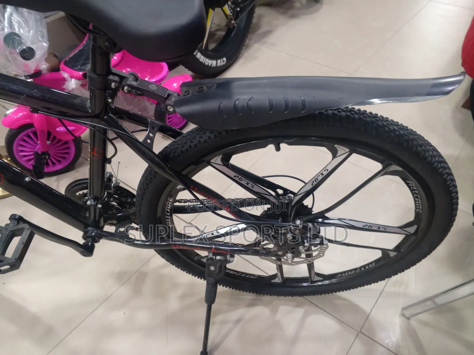 Mercedes Benz Manual Bicycle With Alloy Wheel