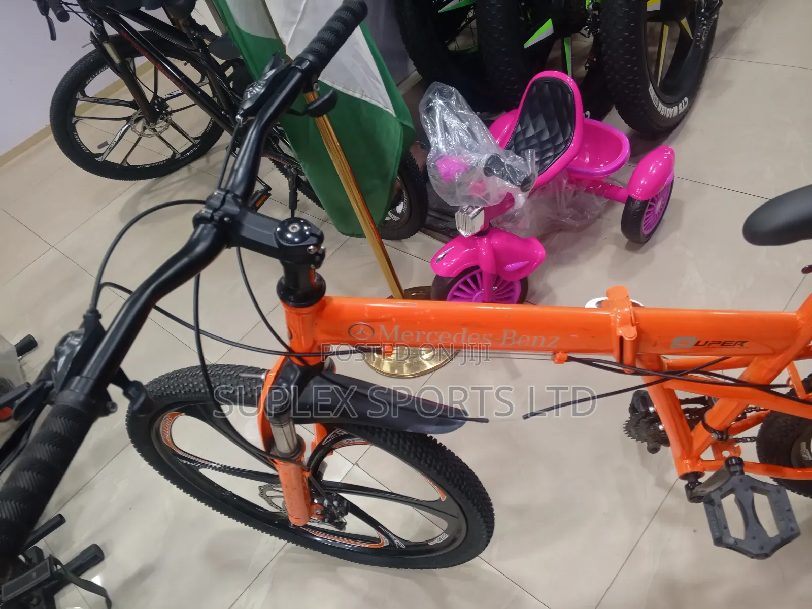 Mercedes Benz (Foldable )Bicycle With Alloy Wheel