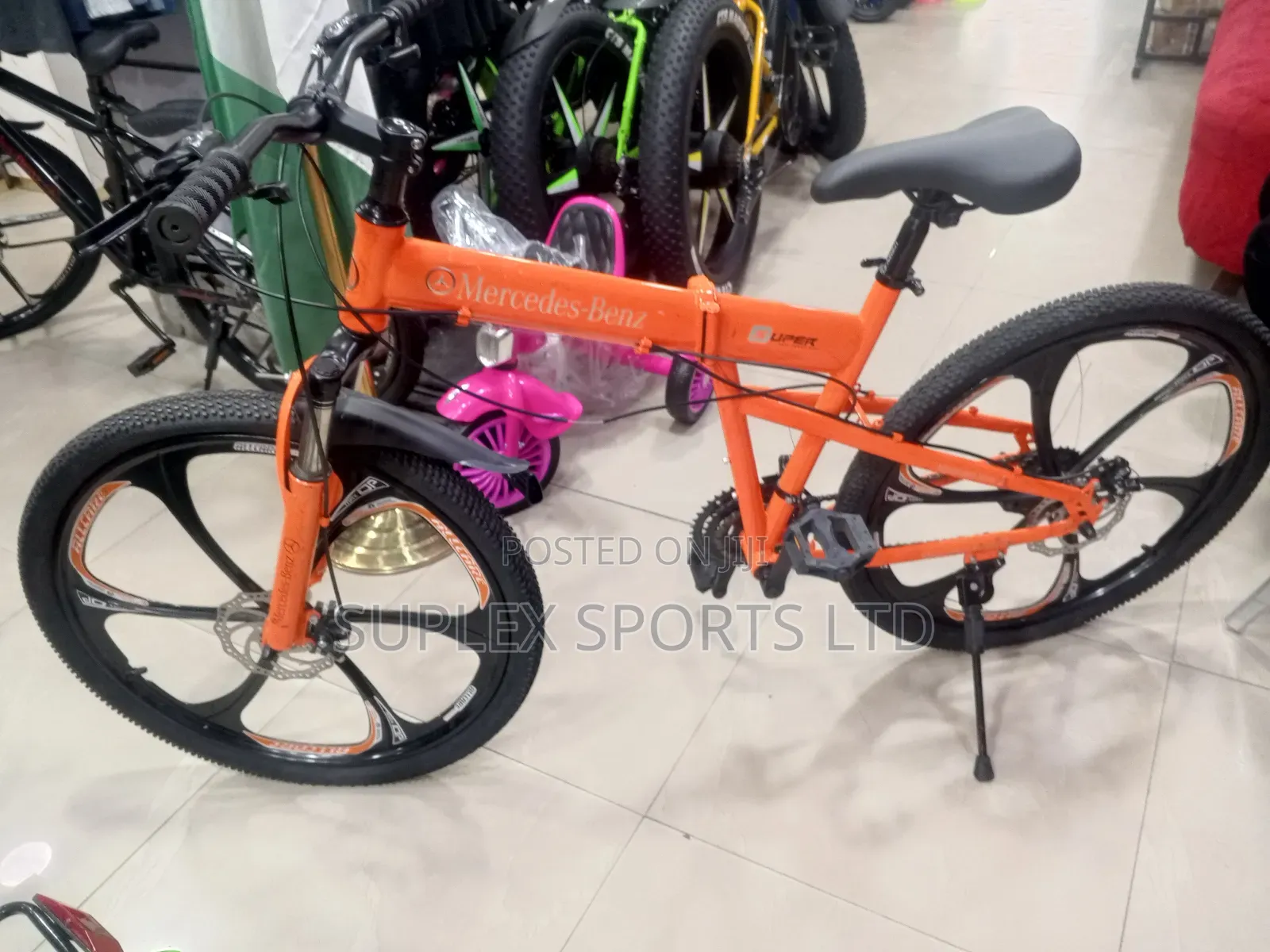 Mercedes Benz (Foldable )Bicycle With Alloy Wheel