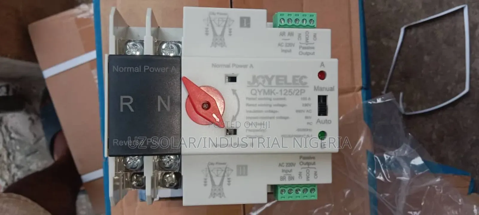 2hp Joyelek 125ah Automatic Changeover Switch