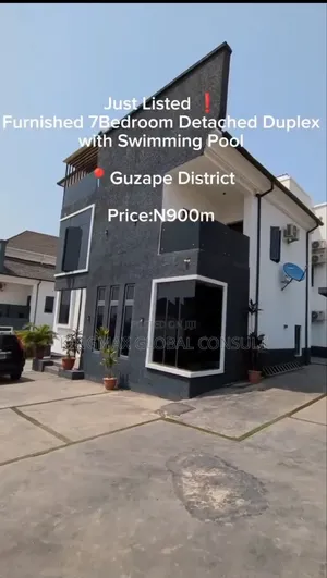 7bdrm Duplex in Guzape District for sale