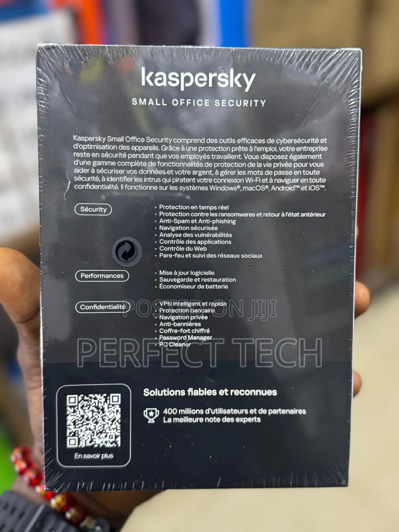 Kaspersky Small Office Security (New Pack) French Version