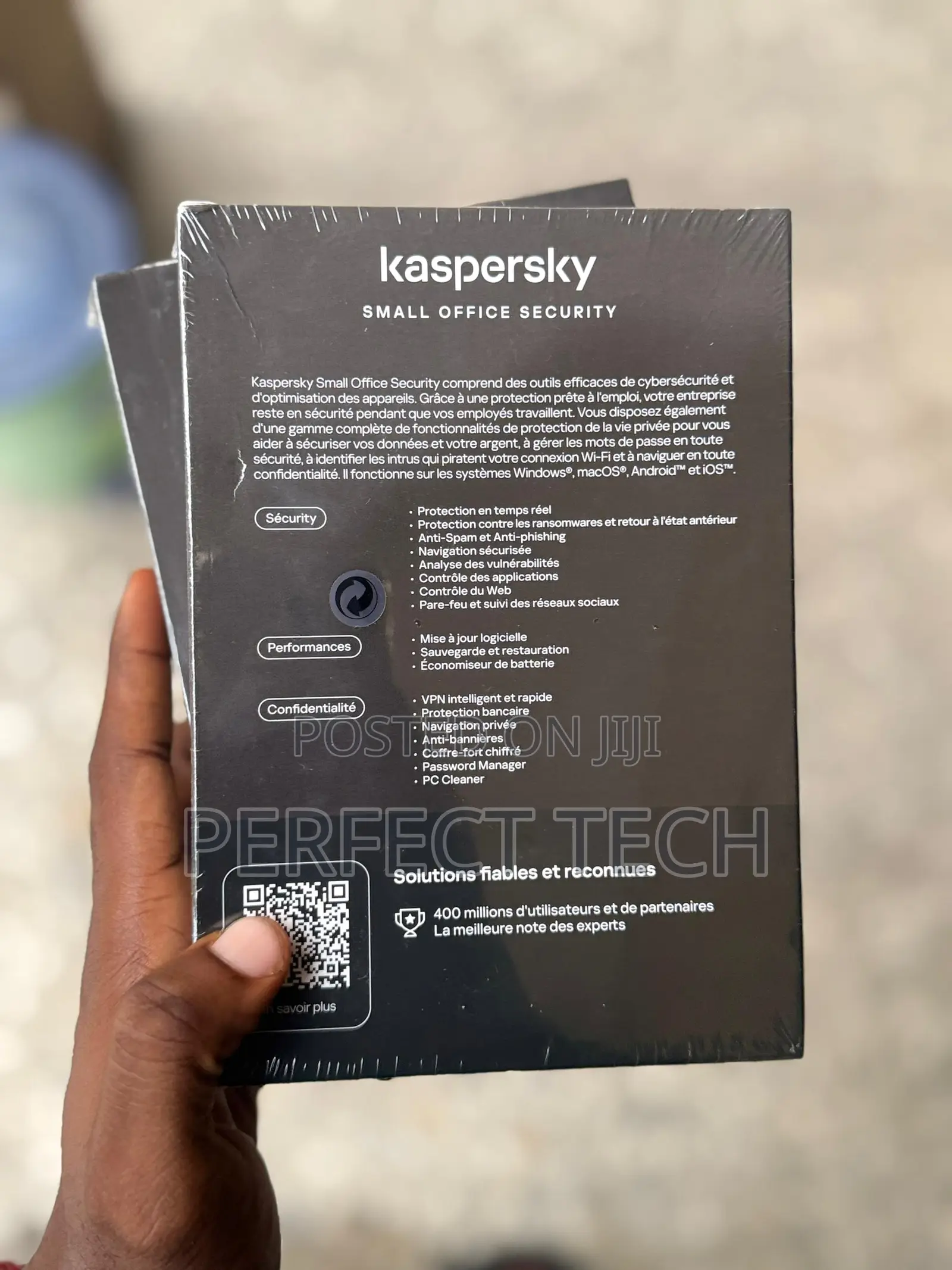 Kaspersky Small Office Security (New Pack) French Version