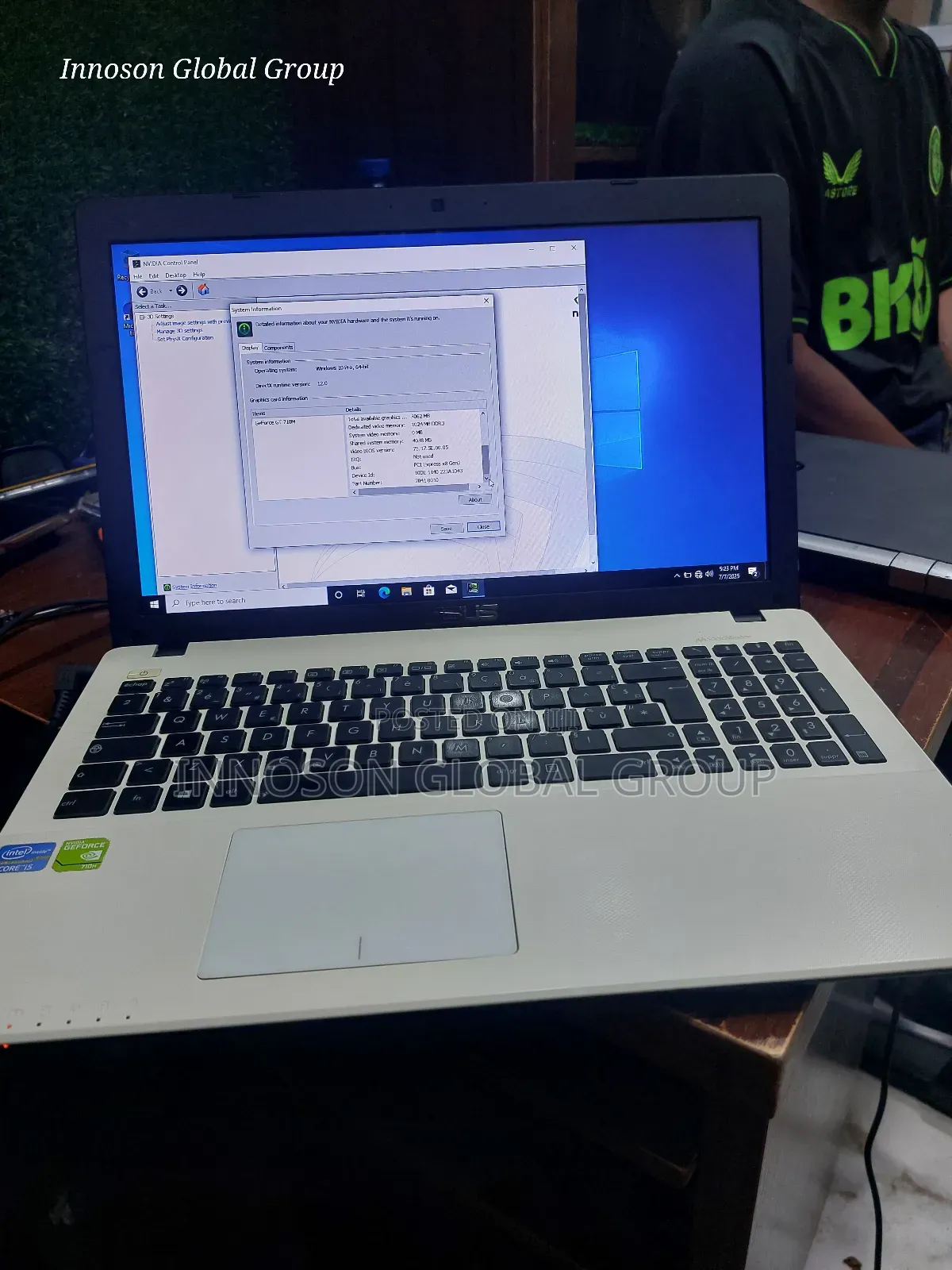 Laptop Asus 8GB Intel Core i5 HDD 500GB