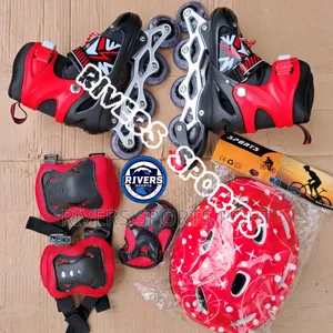 Photo - 29-38 Roller Skate Shoe for Kids Helmet,Knee,Elbow Guard