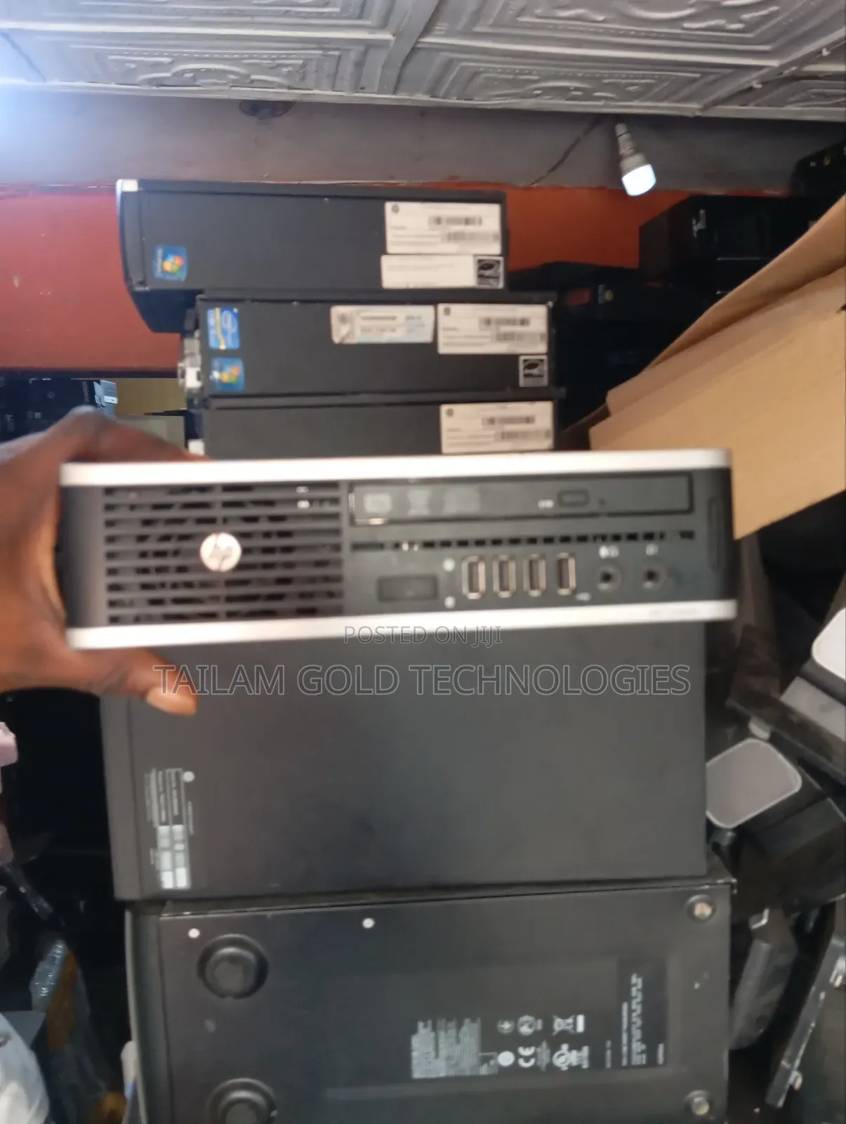 Desktop Computer HP ProDesk 600 4GB Intel Pentium HDD 500GB