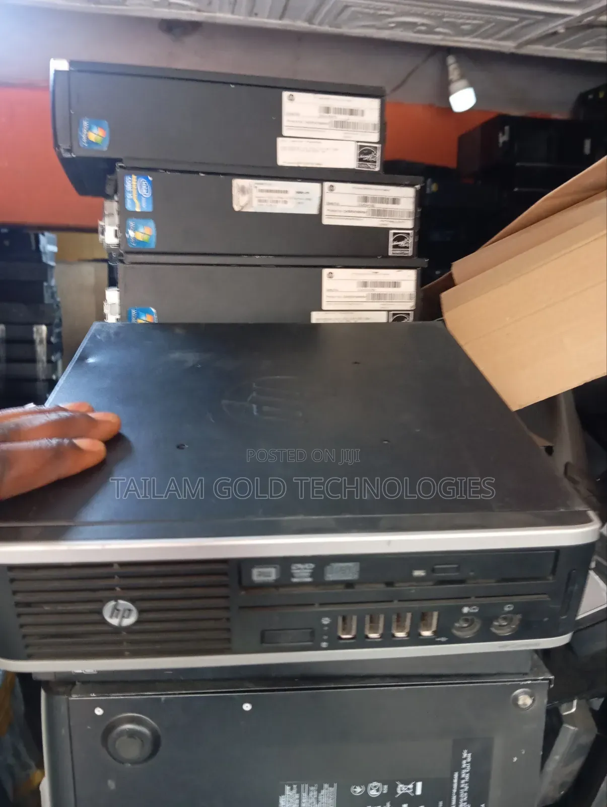 Desktop Computer HP ProDesk 600 4GB Intel Pentium HDD 500GB