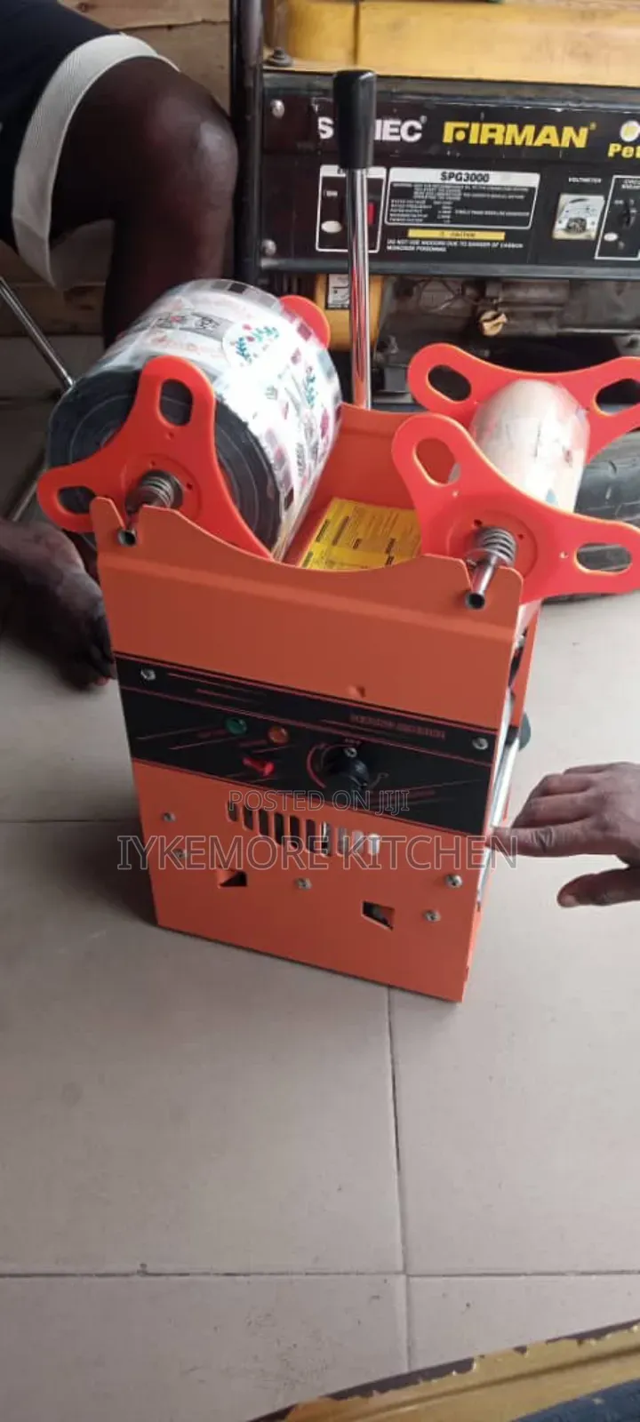 Industrial Manual Cup Sealing Machine