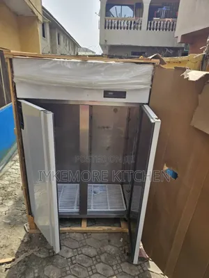 Commercial Stainless Steel Two-Door Upright Refrigerator