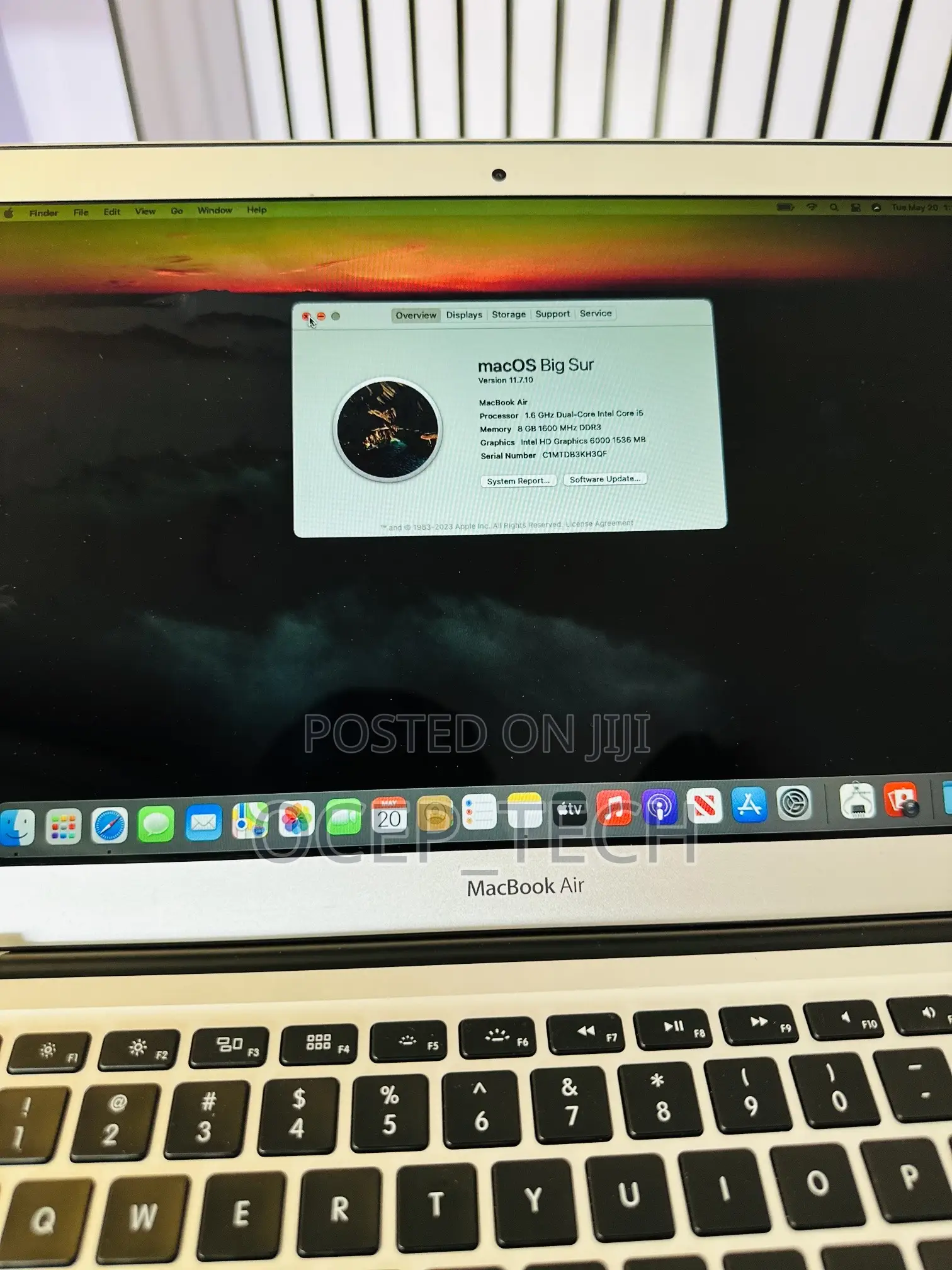 Laptop Apple MacBook Air 2015 8GB Intel Core I5 SSD 256GB