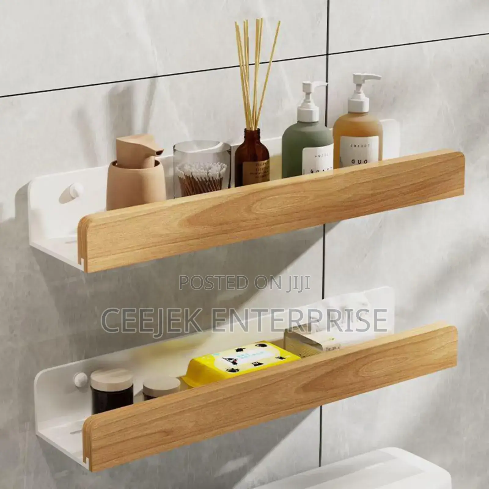 Wooden 2 Step Shelve
