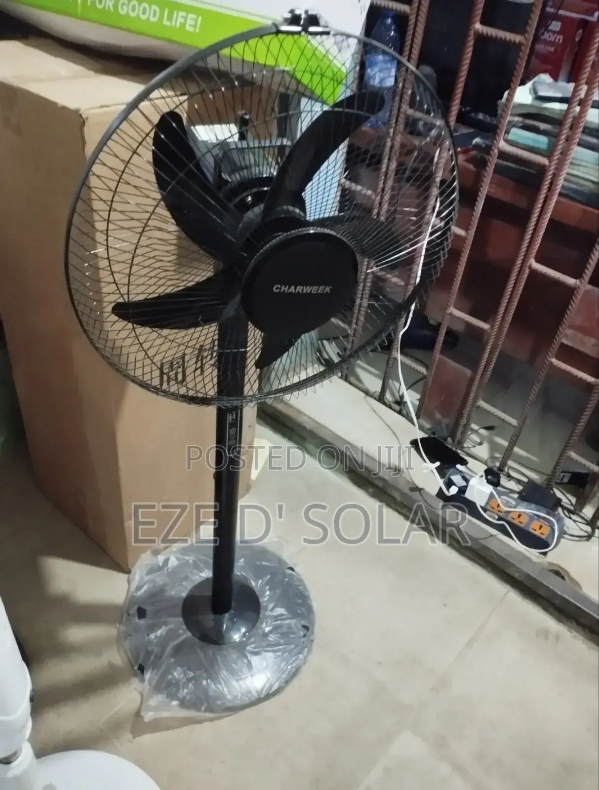 Charweek Solar Fan