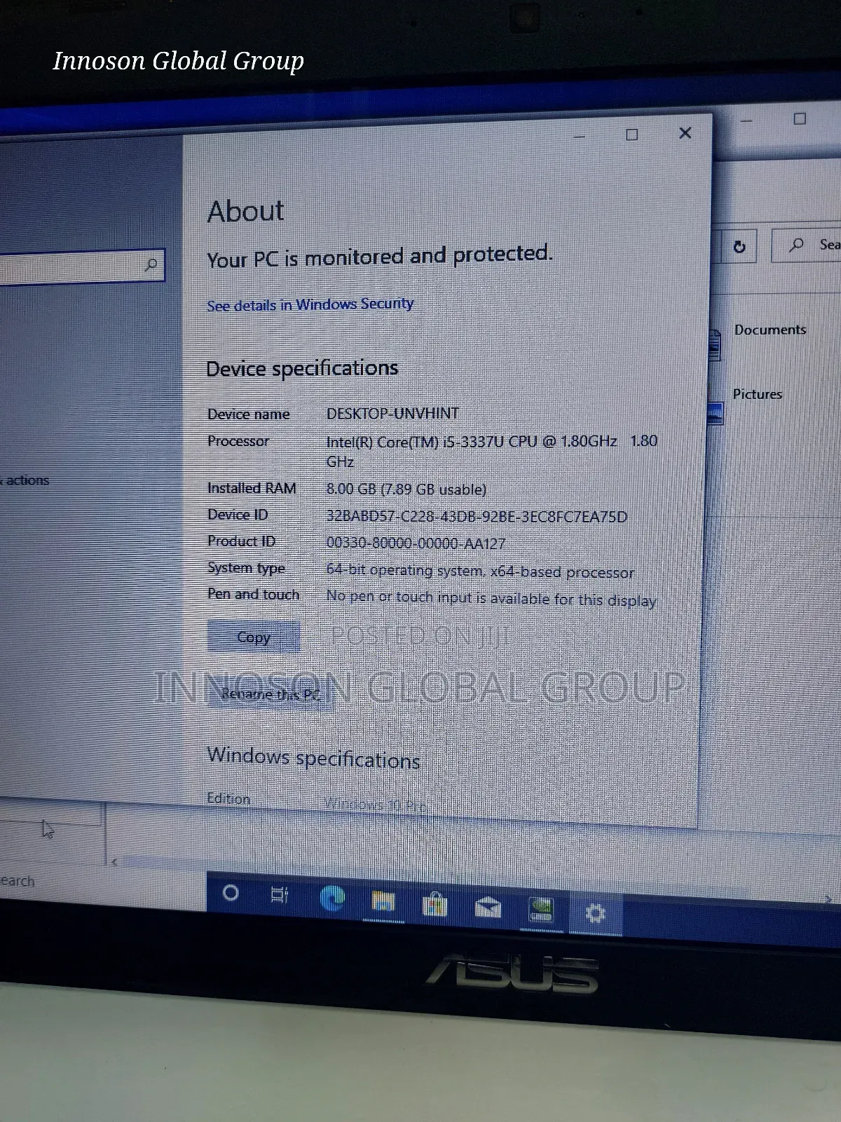 Laptop Asus 8GB Intel Core i5 HDD 500GB