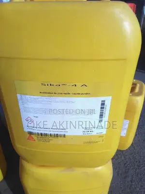 Sika 4a Rapid Setting Waterproofing Admixture 20l