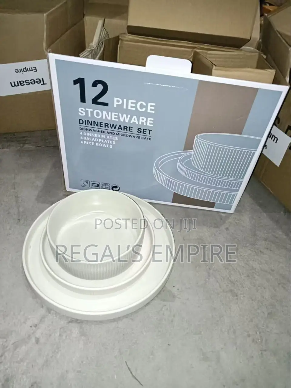 12 Pieces Dinner Set