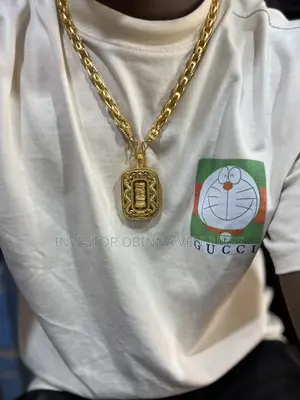 Italian Gold Chain and Pendant