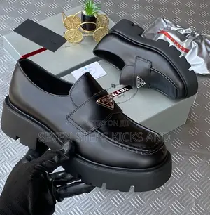 High Quality Prada Milano Luxury Chunky Men Loafers