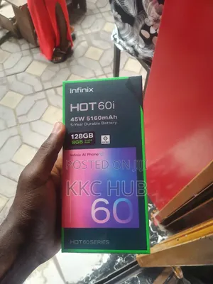 New Infinix Hot 50i 128 GB Black