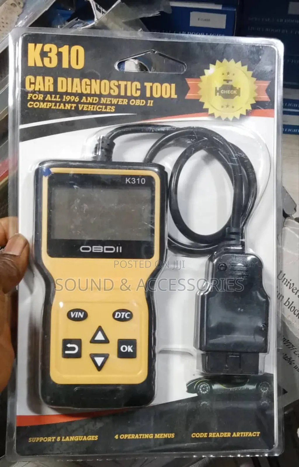 Car V310 Obd 2 Scanner Diagnostic Auto Engine Code Reader