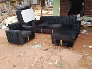 Photo - Classic L Shape Sofas and a Single Seater