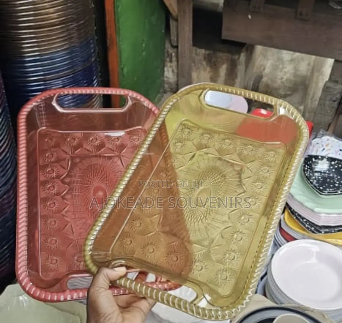 Big Acrylic Tray Available For Souvenirs