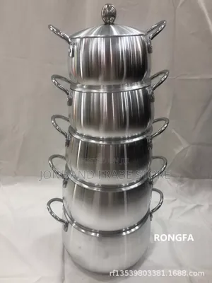 5pcs Sets Rongfa Aluminium Pot