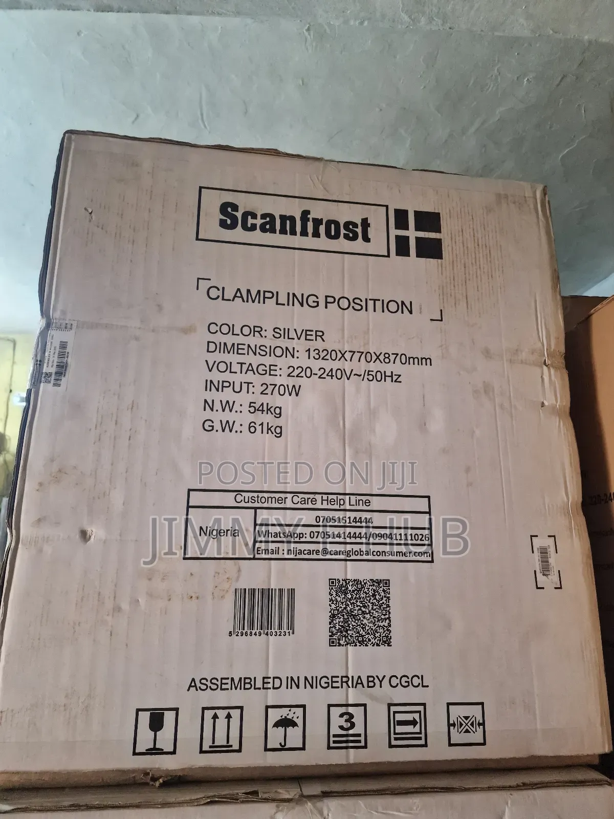 Scanfrost Double Door 400l Chest Freezer