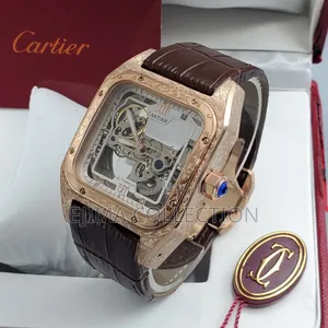 High Quality Cartier Leather Automatic