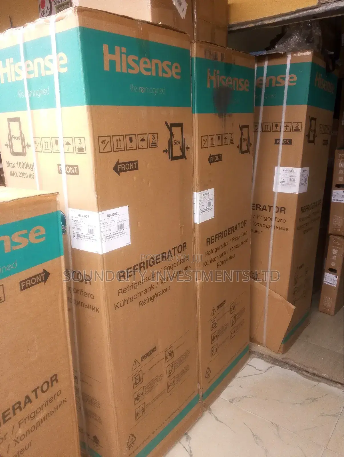 Hisense 260ltrs Standing Refrigerator
