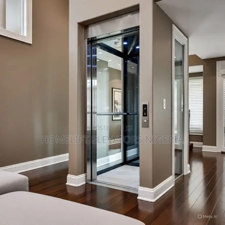 Automatic Glass Door Apartment Elevator
