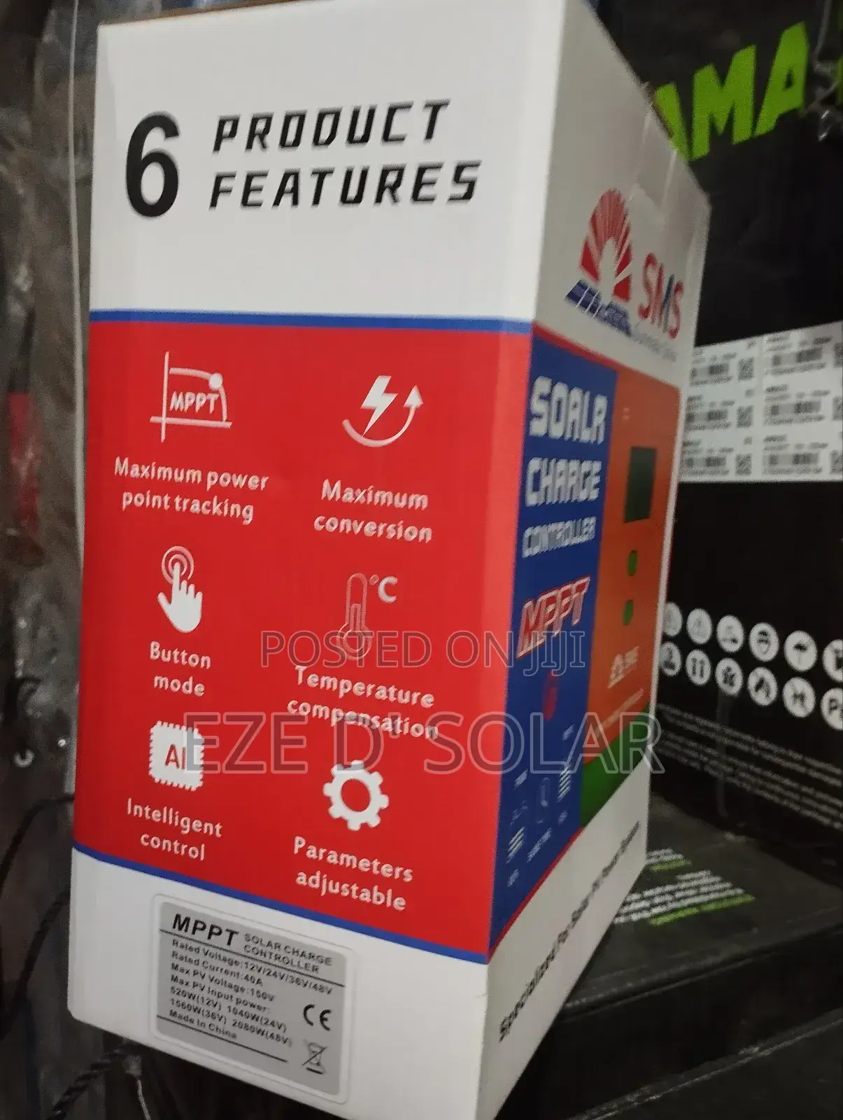 SMS MPPT Charge Controller 40a
