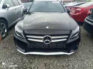 Mercedes-Benz C300 Sport 4dr AWD 4Matic Sedan (2.0L 4cyl 7A) 2015 Black