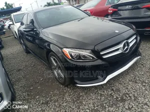 Mercedes-Benz C300 Sport 4dr AWD 4Matic Sedan (2.0L 4cyl 7A) 2015 Black