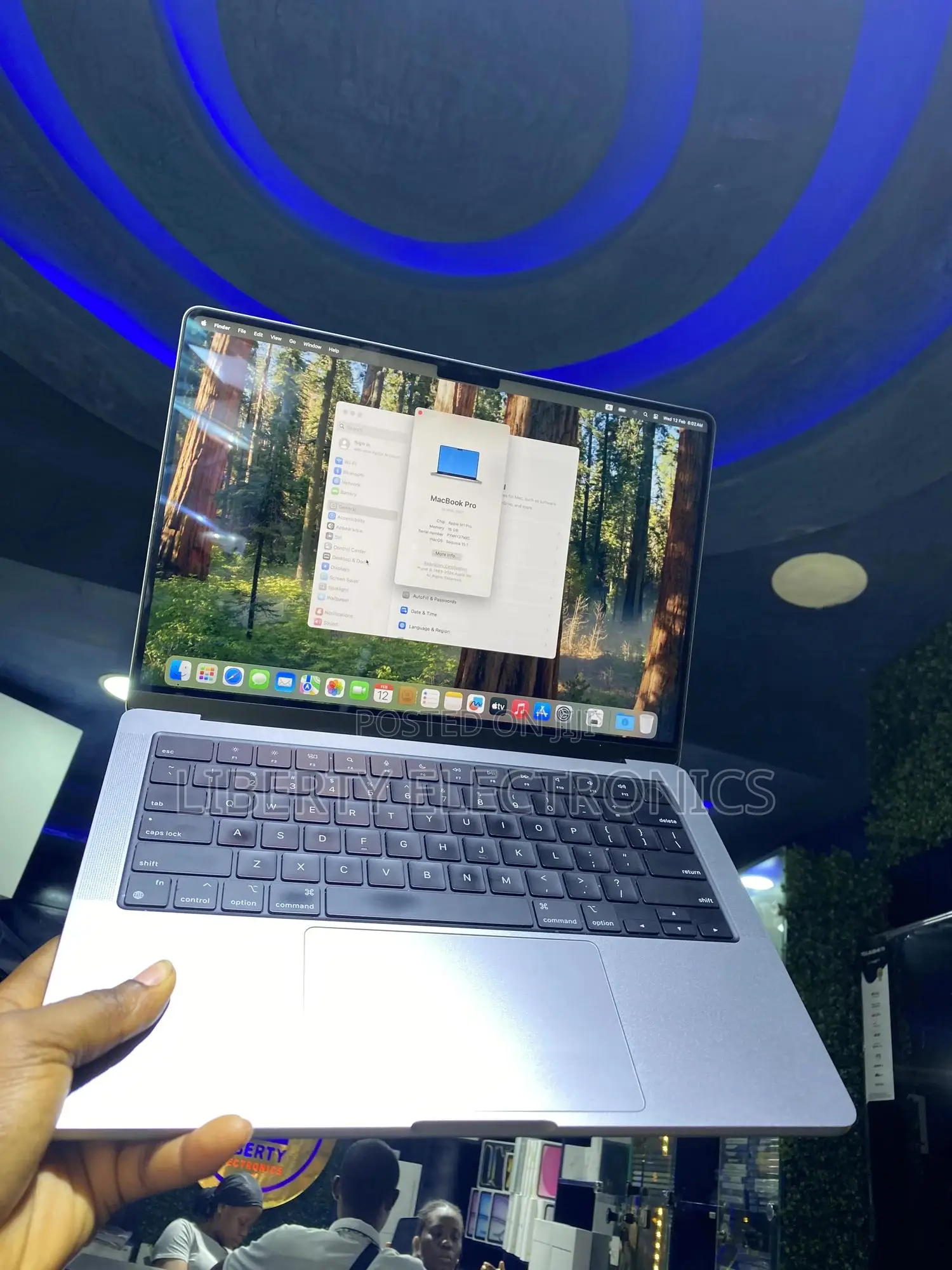 Apple MacBook Pro 2023 M3 Pro 14-Inch 16GB Apple M3 Pro SSD 512GB
