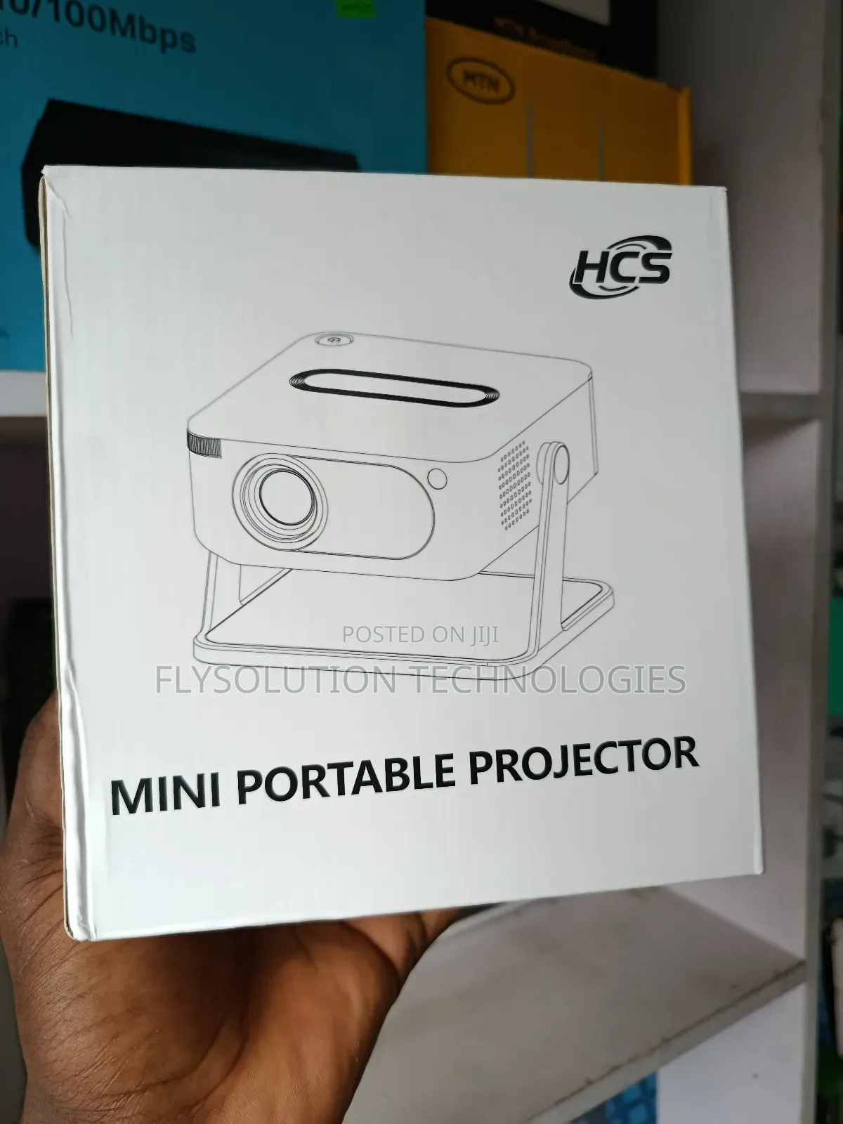 HCS Mini Portable Projector Android Screen Cast Netflix