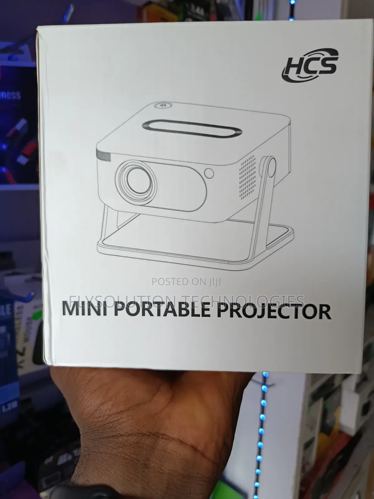 HCS Mini Portable Projector Android Screen Cast Netflix