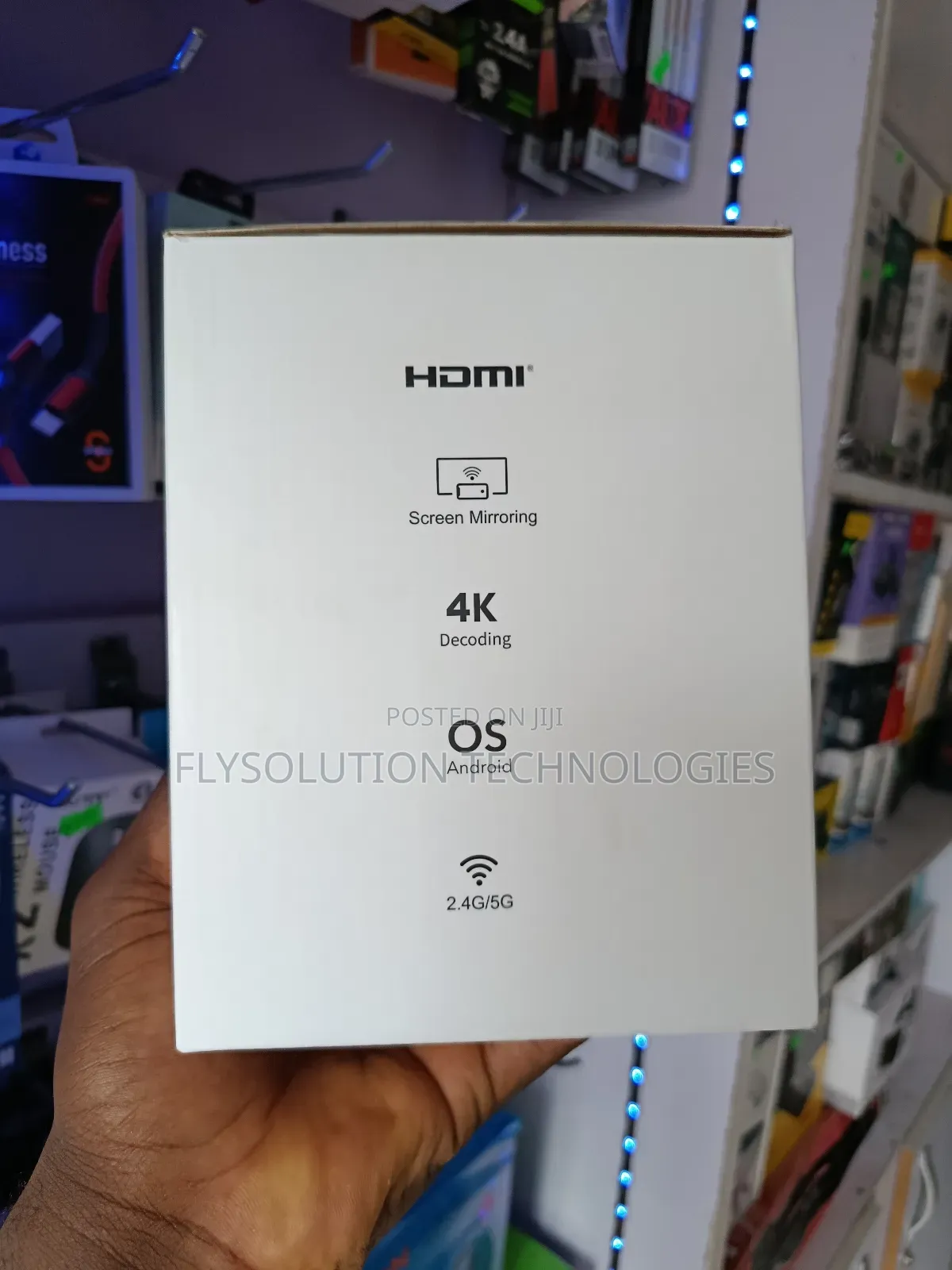 HCS Mini Portable Projector Android Screen Cast Netflix