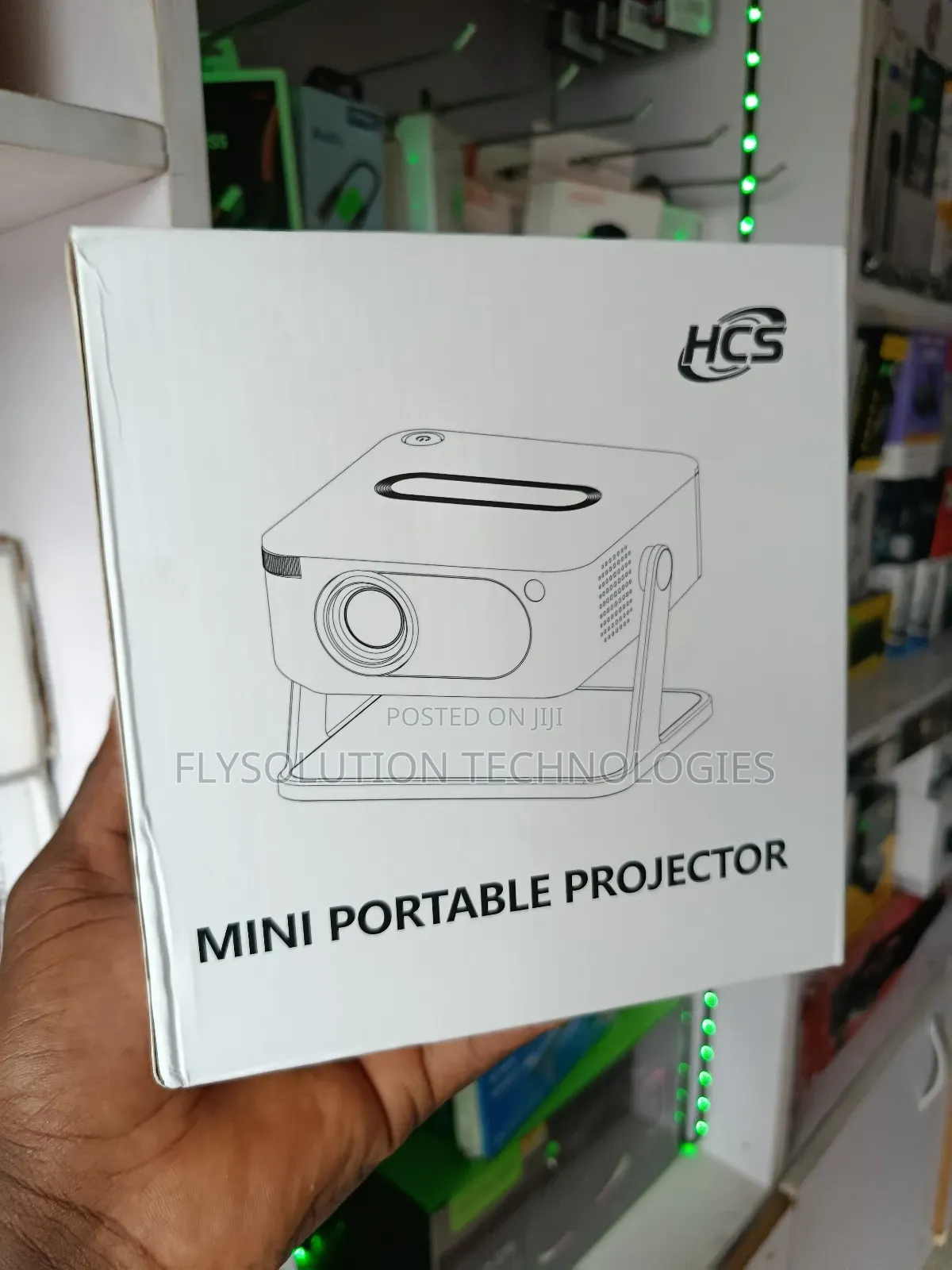 HCS Mini Portable Projector Android Screen Cast Netflix