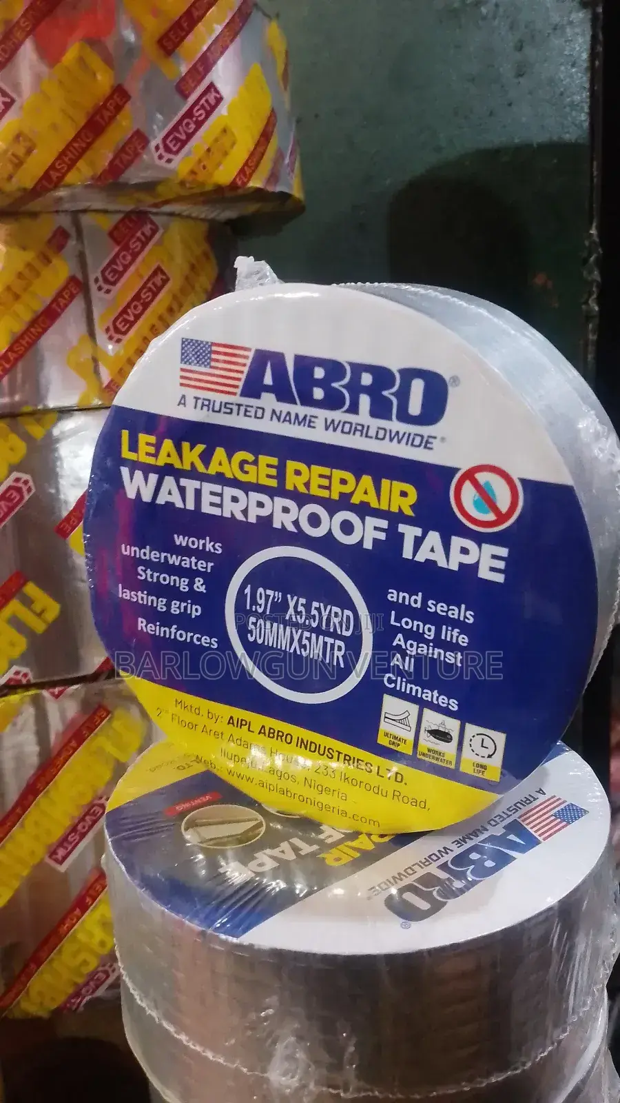 Abro Flash Band 2" by 5meter