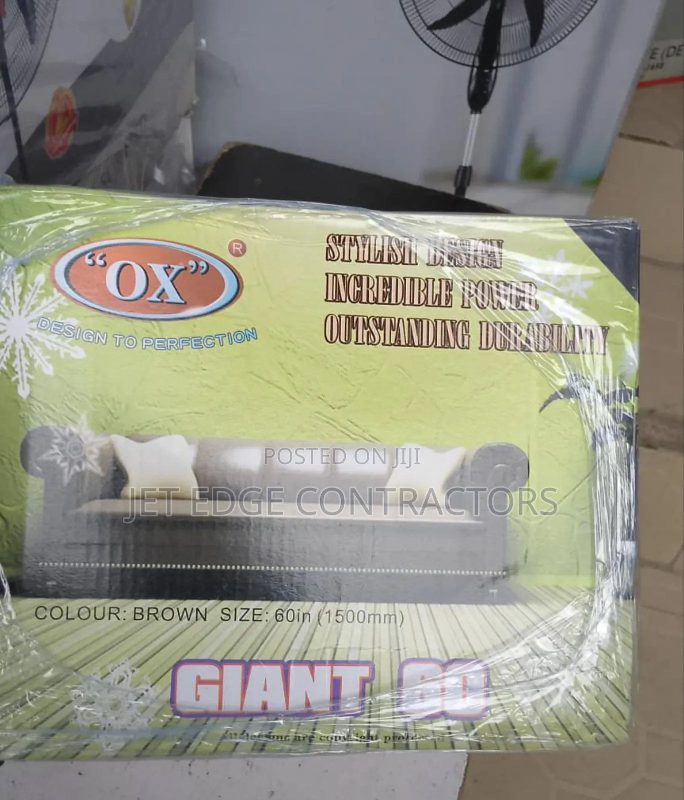 60" Ox Ceiling Fan