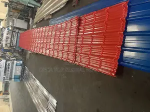 Aluminum Steptiles Roofing Sheet Oven Baked Materials