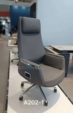 Luxury Reclining Pure Skin Executive Office Chair