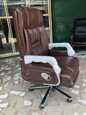 Pure Skin Leather Executive Swivel and Recline Office Chair