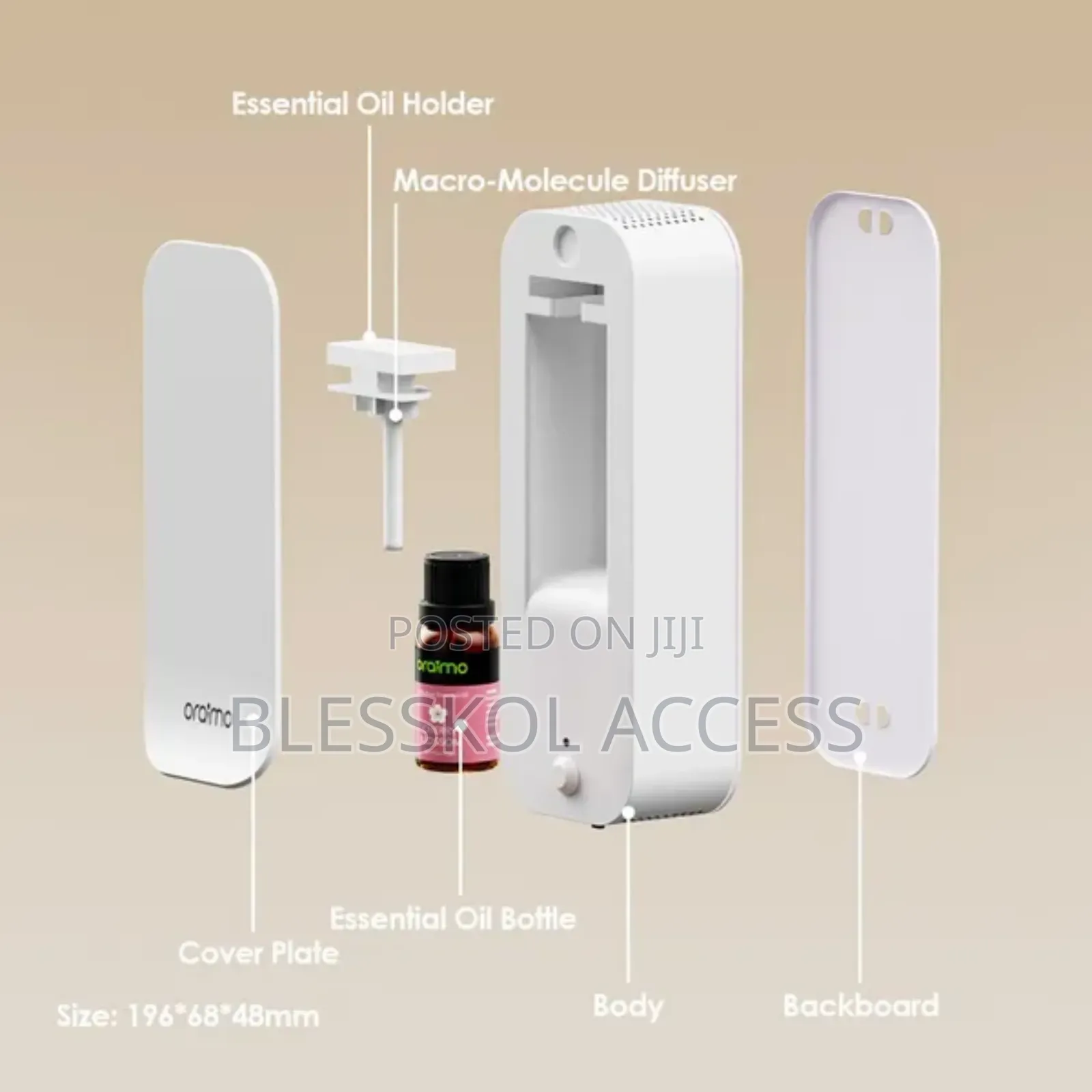 Oraimo Aromaglow Waterless Wallmounted Aromatherapy Diffuser