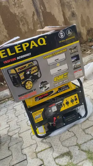 Elepaq Ac8000e2 .3.0kva Generator - Key Starter With Timer