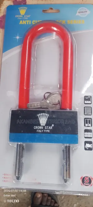Security Padlock Motorcycle