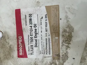 Heavy Machine Diesel Engine Oil 20w-50 15w-40