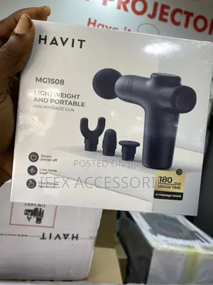 Gun X Havit Handheld Deep Massager Electric Massage-Gun